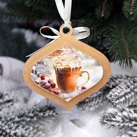 Творчий набір для створення 3-х ялинкових прикрас "Cozy Winter" FDCKW-054