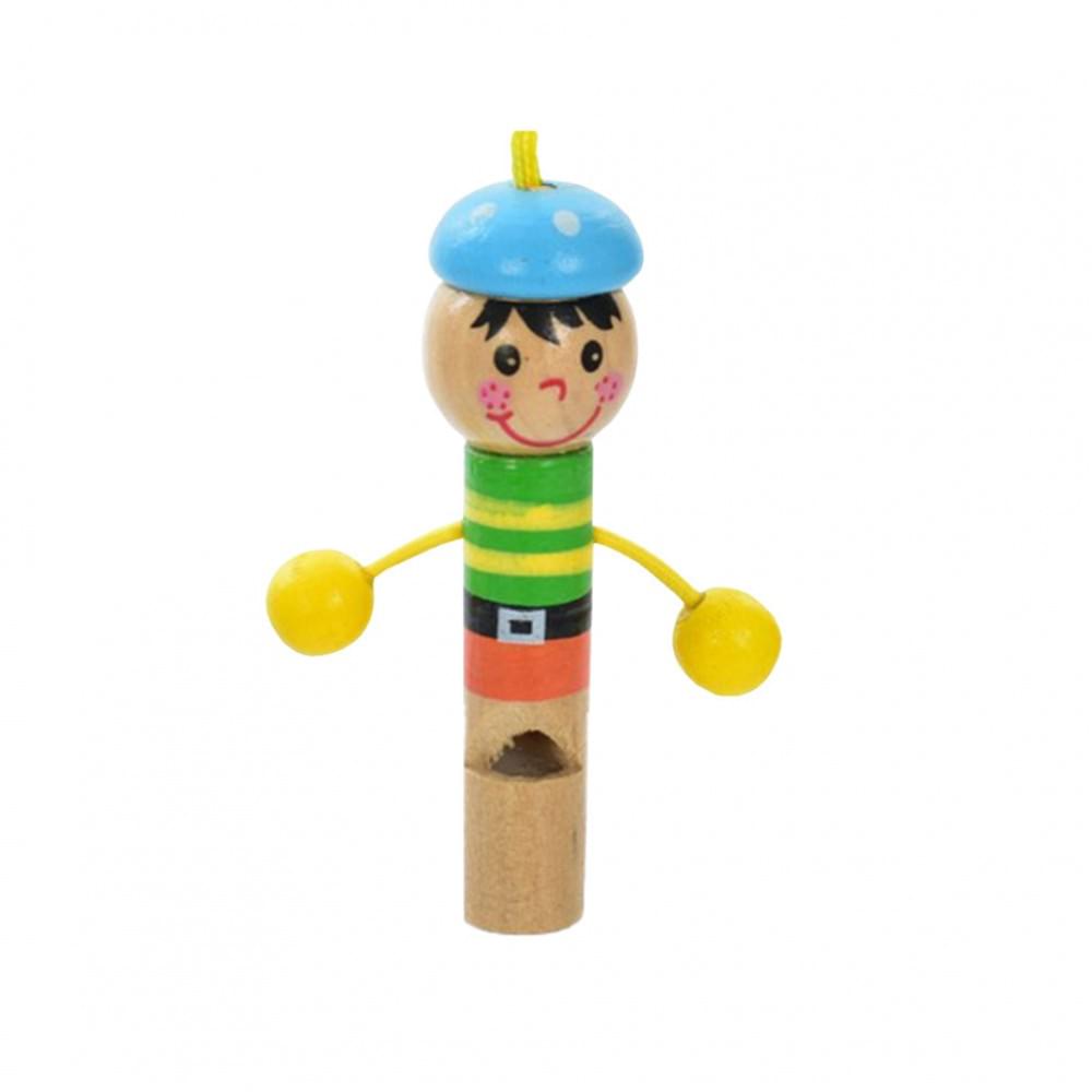 Дерев'яна іграшка Свисток MD 1934-3 на петельці Дерев'яна іграшка Свисток MD 1934-3 на петельці