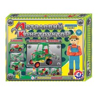 Дитячий Конструктор металевий "Фермерська техніка" ТехноК 1936TXK, 253 деталі