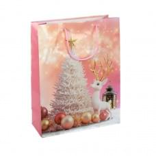 Пакет подарунковий "Новий Рік" 2580-4 розмір 18х21,5х8 см
