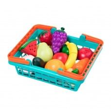 Ігровий набір "Овочі-Фрукти на липучках" Battat Lite BT4743Z, 37 предметів