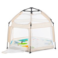 Дитячий манеж MR 1512 Ivory Beige 146×127×110 см