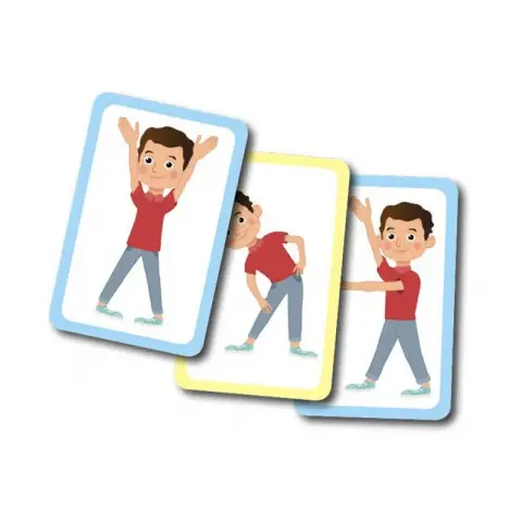 Карткова гра "Повторюй за мною" 1080003, III рівень складності 36 карток