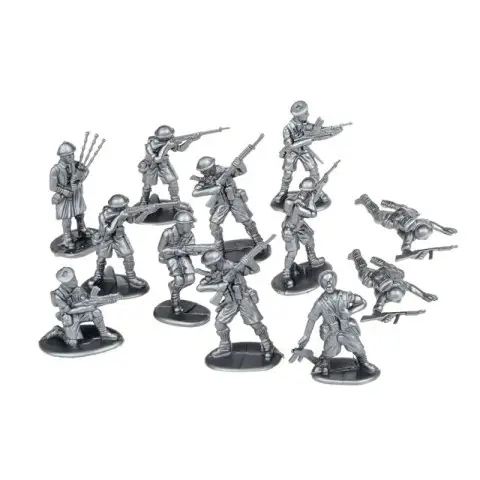 Дитячий ігровий набір солдатиків "Піхота" №1 1-040, 12 солдатиків в наборі