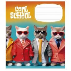 Зошит учнівський "Cool School" 012-3307L-4 в лінію, 12 аркушів
