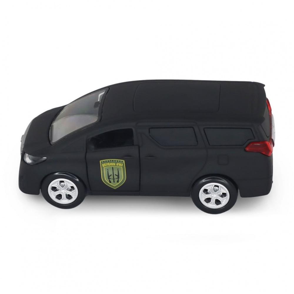 Автомодель серії "Шеврони Героїв" Toyota Alphard "УДА" TechnoDrive KM6011UD