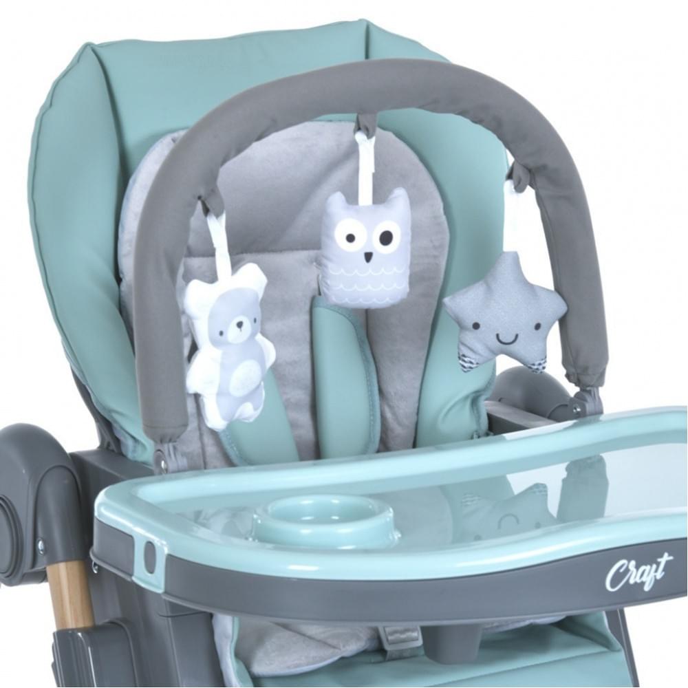 Стільчик для годування CRAFT ME 1115-W Mint, до 15 кг