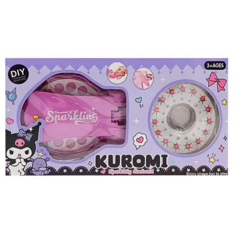 Набір для творчості "Kuromi" DM249-132(Violet) пристрій для кріплення страз, стрази