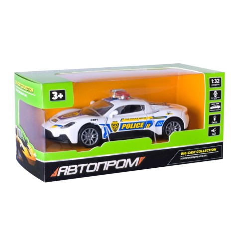 Дитяча іграшкова машинка "Police" AP74204(White) масштаб 1:32