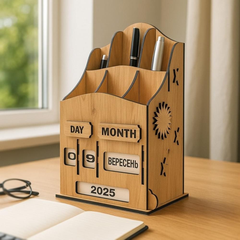 Вічний календар "Пори року" з органайзером FDPO-429-3