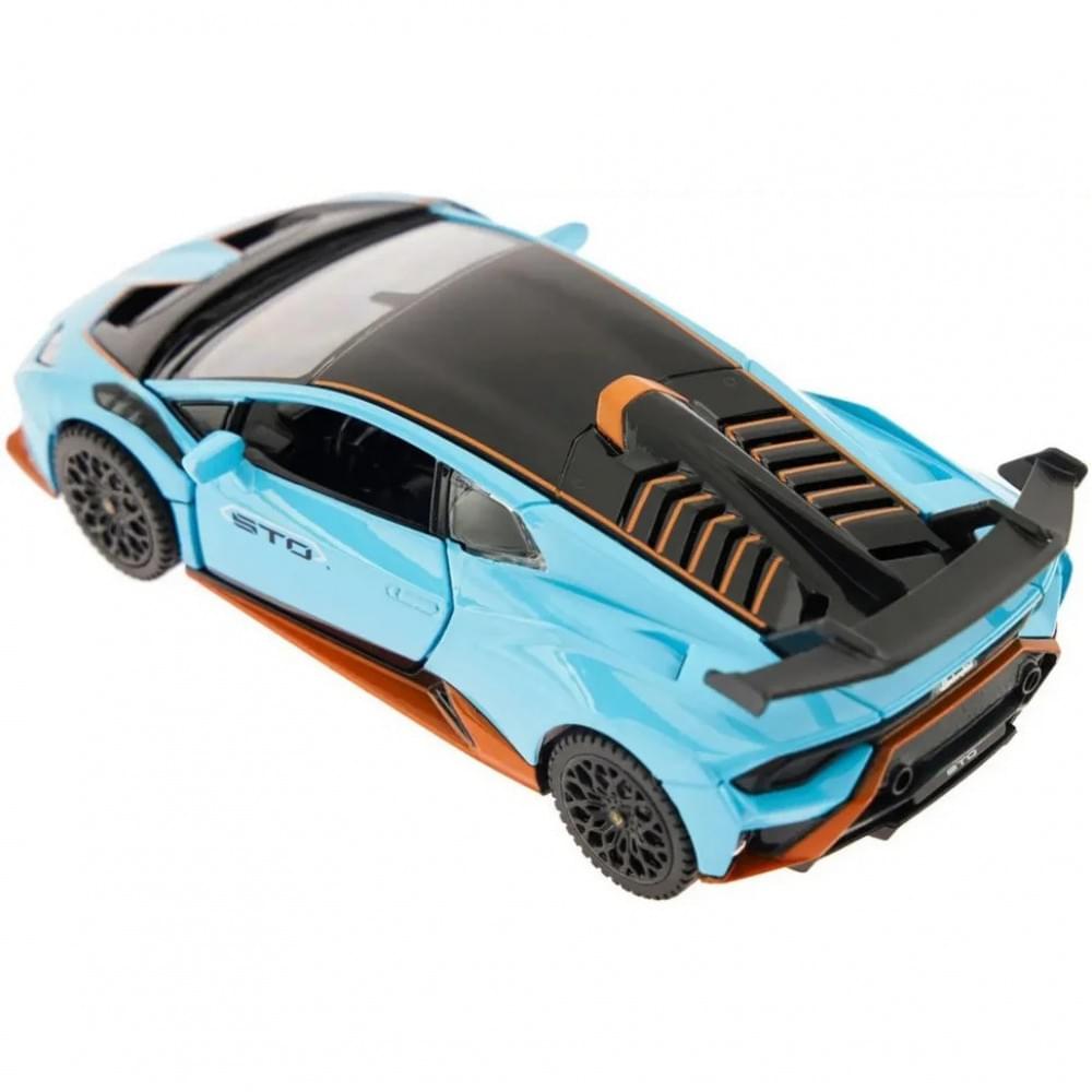 Дитяча автомодель "Lamborghini Huracan STO" Rastar 64300 блакитний, масштаб 1:32