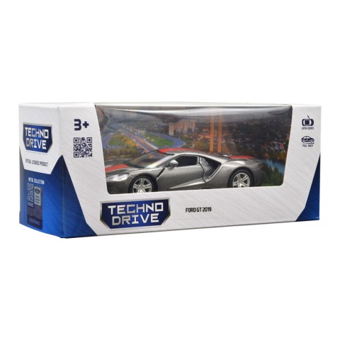 Дитяча автомодель "FORD GT 2019" TechnoDrive 250338U, сірий, 1:32