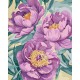 Картина за номерами "Лілові квітки" 13161-AC 40x50 см