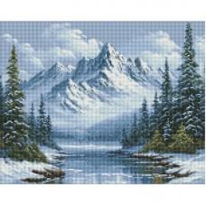 Алмазна мозаїка "Морозне дихання лісу" AMO20012, 40х50 см