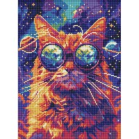 Алмазна мозаїка "Зоряні окуляри" ©art_selena_ua AMO8088, 30х40 см