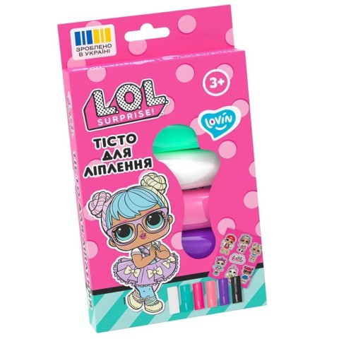 Набір для ліплення з тістом L.O.L. Surprise! LOL41245 у стиках 6 кольорів
