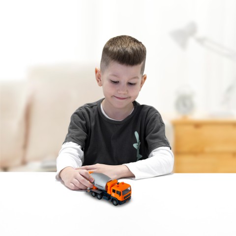 Дитяча ігрова модель Бетонозмішувач TechnoDrive 510777.270 звук і світло