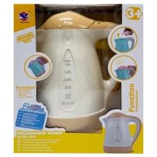 Дитяча побутова техніка "Чайник" XS-25013(White) світлові та звукові ефекти