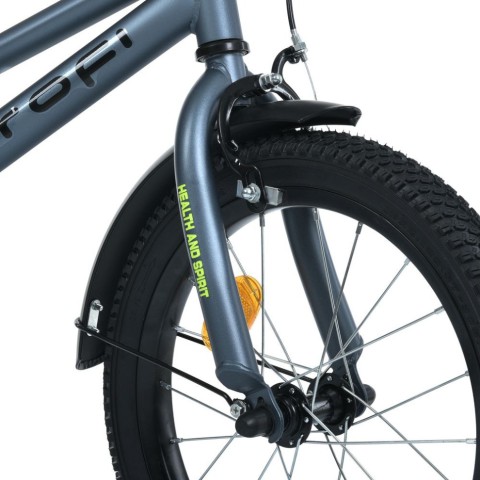 Велосипед дитячий MB 16014-1 колеса 16 дюймів, чорний