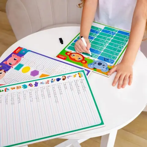 Дошка-тренажер "English" Vladi Toys VT5010-28 (укр)