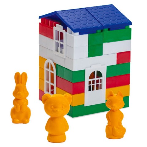 Дитячий конструктор "Лідер" №1 1-219, 50 великих деталей