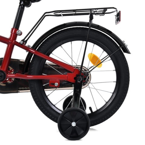 Велосипед дитячий MB 14011-1, 14 дюймів, червоний