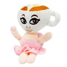 Дитяча м'яка іграшка-браслет "Балерина Капучино" IBR-H-5 музична