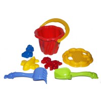 Пісочний набір Ромашка №1 1098 Червоний