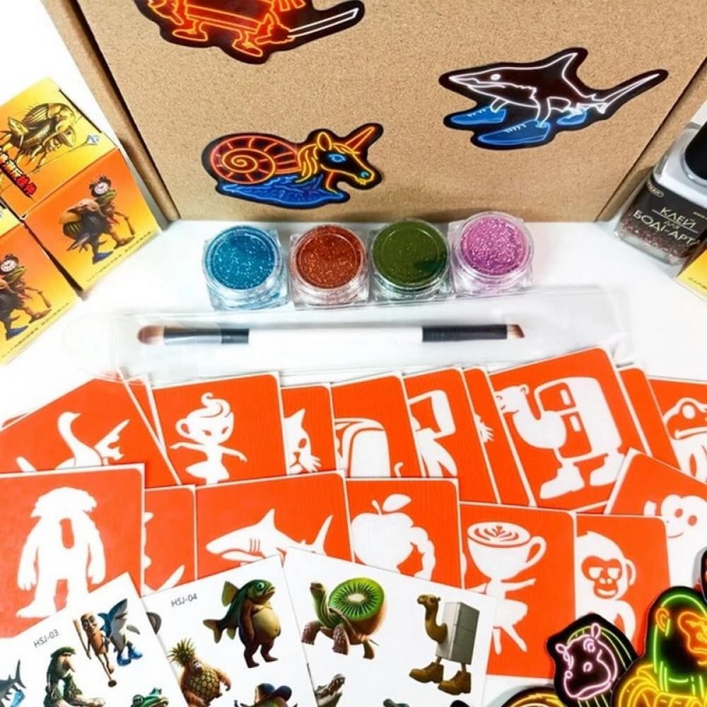 Подарунковий набір "Брейнрот" gift-box-brainrot-3kids