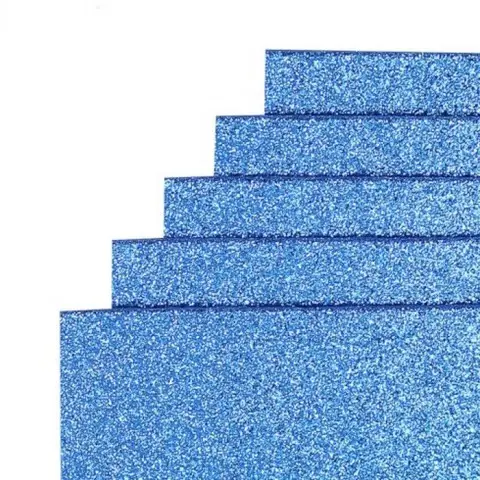 Фоаміран для творчості А4 17GLA4-024 синій 1,7х0,1 мм