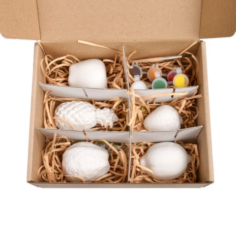 Набір для творчості Гіпсові розмальовки "Розфарбуй фрукти" 30989