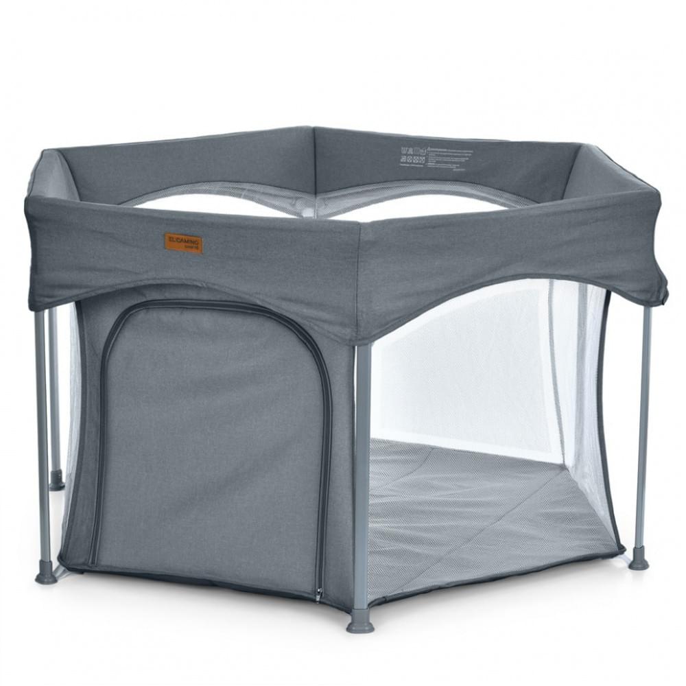 Дитячий манеж SWIFT 6 ME 1195 Dark Gray, до 15 кг