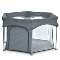 Дитячий манеж SWIFT 6 ME 1195 Dark Gray, до 15 кг