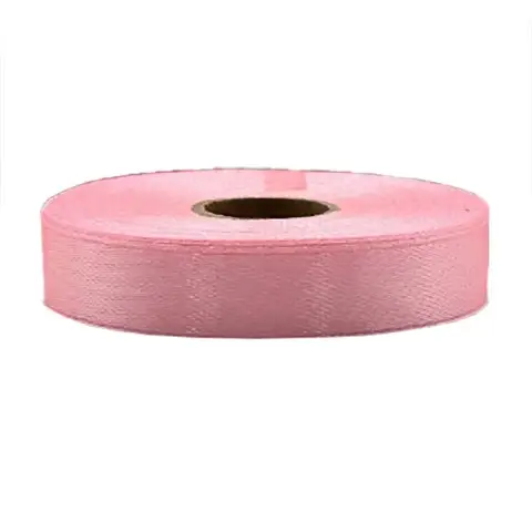 Атласна стрічка для рукоділля АБ-633, 1,2см x 23 м, Рожево-персиковий
