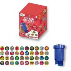 Штамп із наліпками "Back to school" Lets Craft SSP001 в асортименті