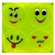 Наклейка світловідбиваюча "Смайл" 133SP-10, 4 штуки