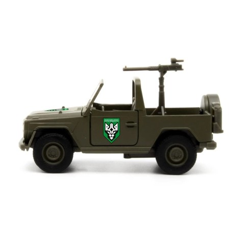 Модель Штурмова Машина «БОП НГУ ІМ. КУЛЬЧИЦЬКОГО» TechnoDrive 250329W2 серії »Шеврони Героїв»