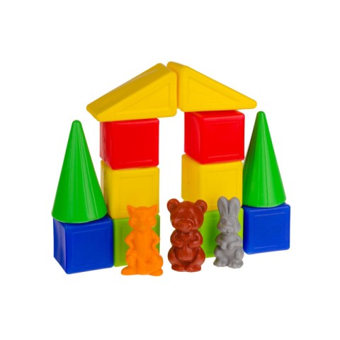 Конструктор Теремок №2 1-065 32 деталі