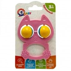 Дитяче брязкальце "Котик" 9338TXK-11 рожевий