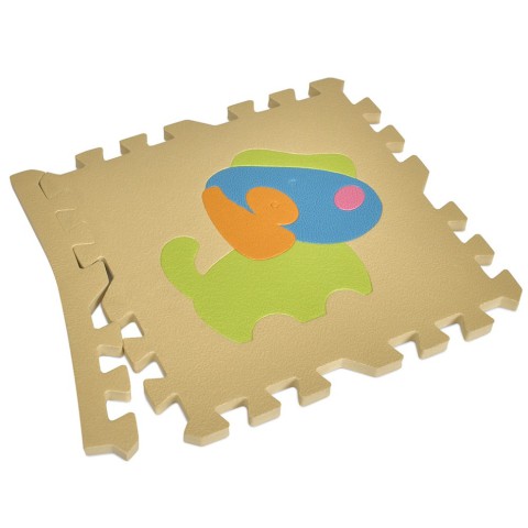 Дитячий килимок Мозаїка "Тварини" MR 1288, 9 деталей, EVA, 31х31 см