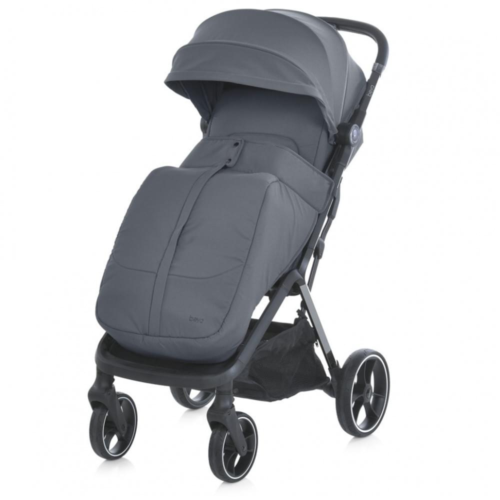 Дитяча прогулянкова коляска BEYA ME 1127-B Midnight Gray