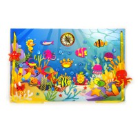 Ігровий килимок "Загадковий океан" 190020 фігурки на липучках