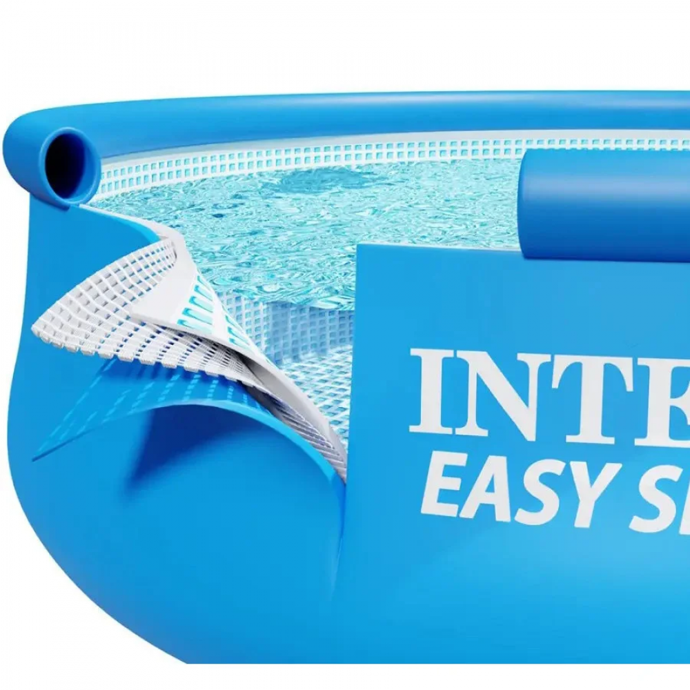Басейн сімейний "Easy Set" INTEX 28158 сімейний, 457Х84 см, з картриджних фільтром (220-240V)