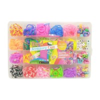 Набір резиночок для плетіння 74657 гачок та рогатка в комплекті