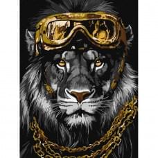 Картина за номерами "Сила стилю" KHO6669 з металізованими фарбами, 30х40 см