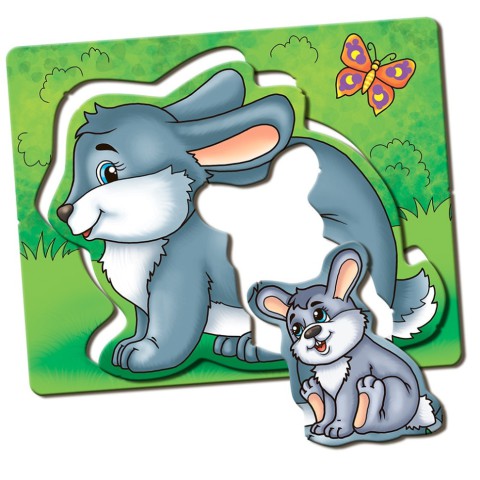 Дитяча розвиваюча гра Мами і малюки 81114 лісові тварини