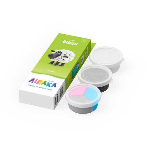 Набір самозатвердіючого пластиліну Вівця ЛІПАКА 30049-UA01