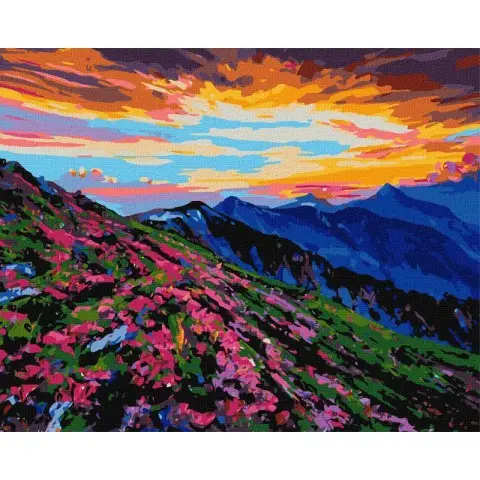 Картина за номерами "Чарівна країна" ©Богдан Салій KHO2889 40х50 см Ідейка