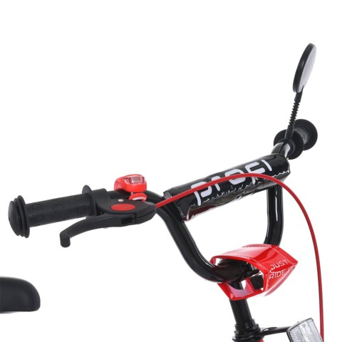 Велосипед дитячий MB 16031-1, 16 дюймів, червоно-білий