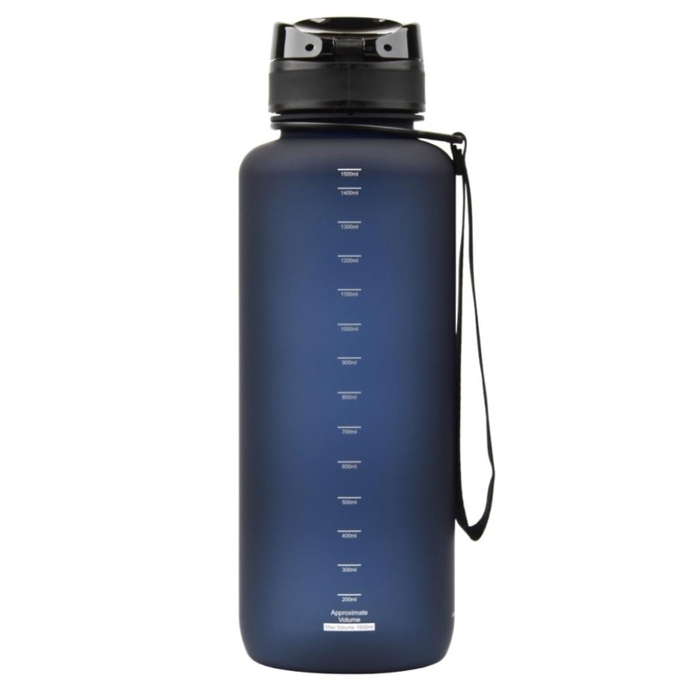 Пляшка для води UZSPACE 3056(Dark-Blue) 1500 мл, темно-синя